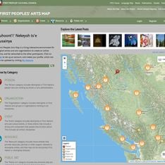 First Peoples' Arts Map